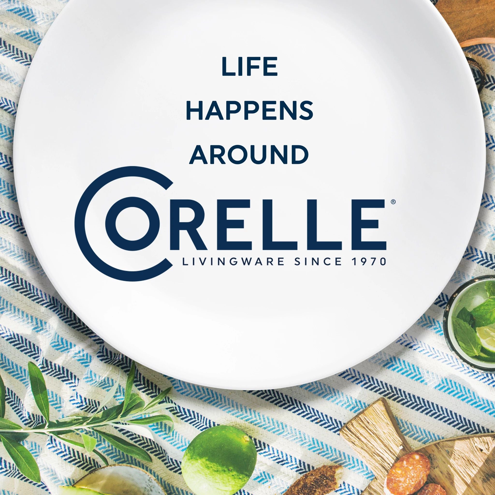 Corelle® Winter Frost White 8.5 Salad Plate - Image 9